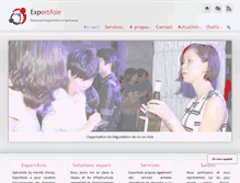 Tablet Screenshot of exportasie.com